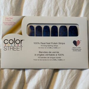 Color Street Midnight Blue Nail Strips
